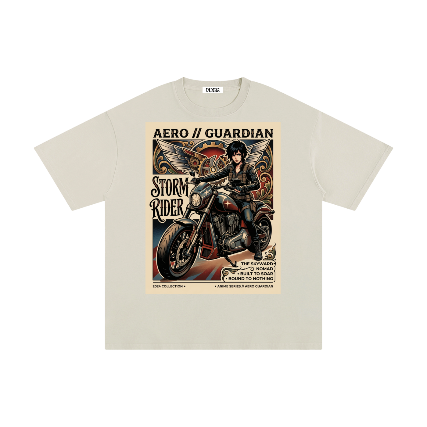 VLNRA | ANATOMY OF THE RUN | Storm Rider Tee | Unisex