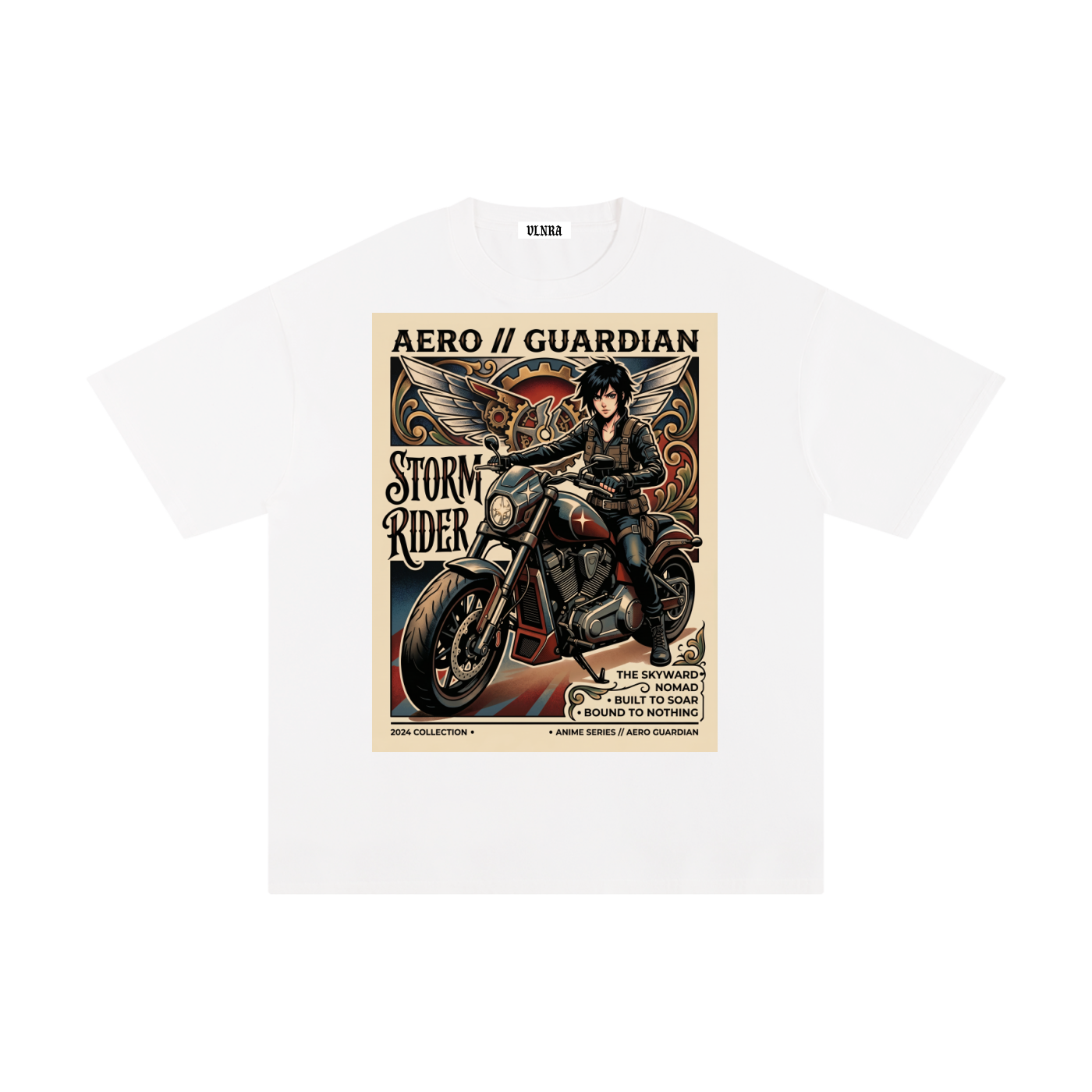 VLNRA | ANATOMY OF THE RUN | Storm Rider Tee | Unisex