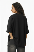 SPECTER | Raw-Hem Boxy Unisex Tee | 340 GSM Snow-Wash Cotton