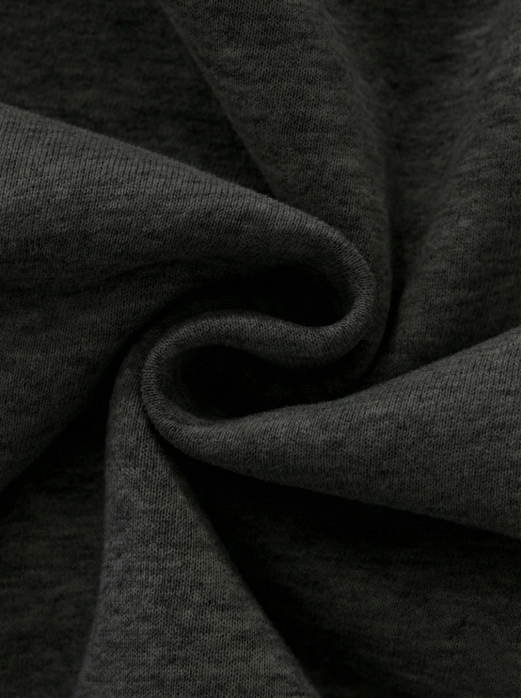 The [ ] / DEFAULT SETTING | Women’s Oversized Heavyweight Fleece Mock-Neck Sweatshirt - BLACK