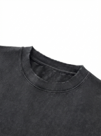 SPECTER | Raw-Hem Boxy Unisex Tee | 340 GSM Snow-Wash Cotton
