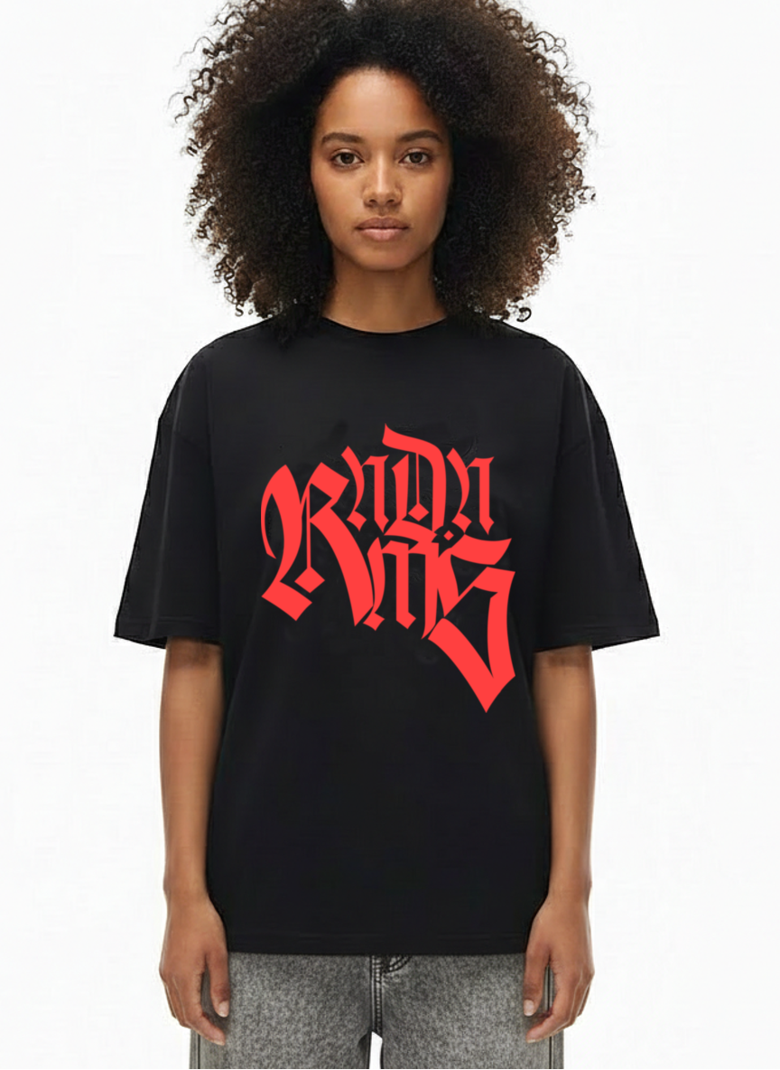 CYRILLIC_ERR | Loose Drop-Shoulder Tee | 190 GSM Premium Cotton