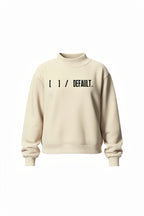 The [ ] / DEFAULT SETTING | Women’s Oversized Heavyweight Mock-Neck Sweatshirt - Colors