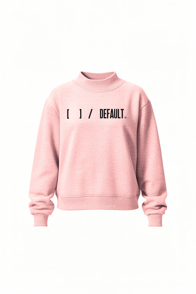 The [ ] / DEFAULT SETTING | Women’s Oversized Heavyweight Mock-Neck Sweatshirt - Colors