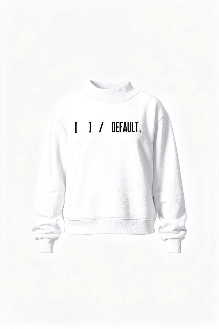 The [ ] / DEFAULT SETTING | Women’s Oversized Heavyweight Mock-Neck Sweatshirt - Colors