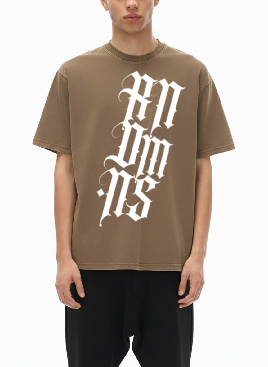 MONOLITH | Essential Heavyweight Unisex Tee | 330 GSM Premium Cotton