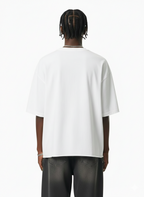 EXORDIUM | Raw-Hem Boxy Unisex Tee | 340 GSM Snow-Wash Cotton