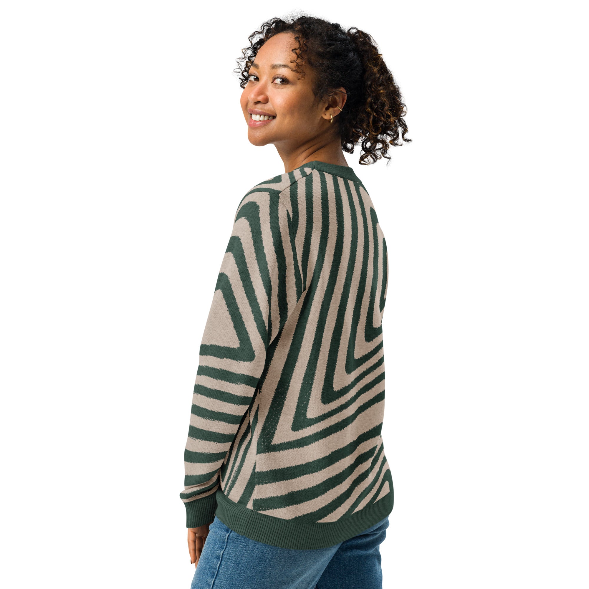 The Perception' Knit Sweater (Coco - Pine) – Unisex – Opulensyea