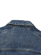VLNRA | Phoenix Signature | Heavyweight Zip Denim Jacket| Vintage Wash