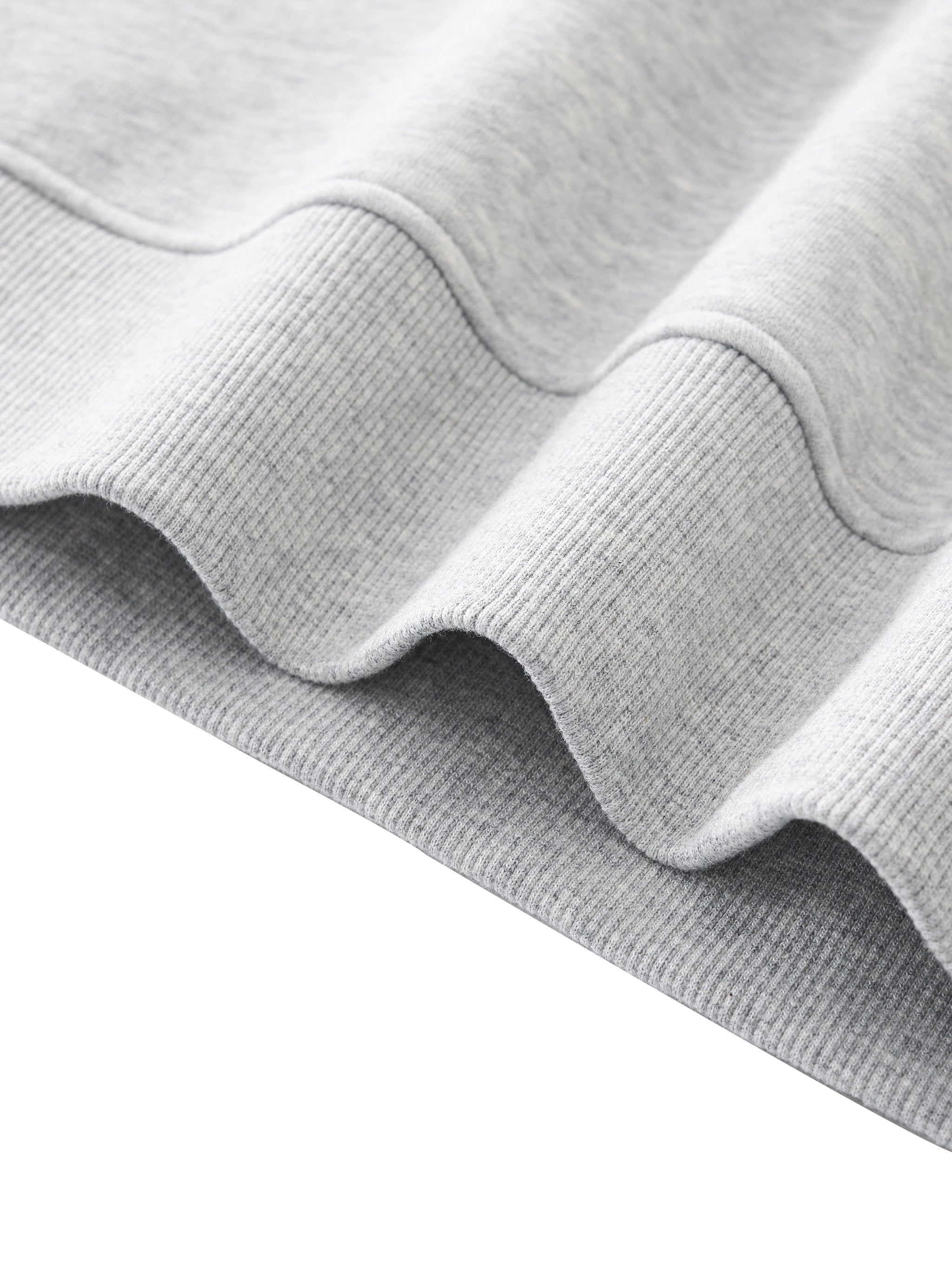 Women's 350 GSM Heavyweight Oversized Mock-Neck Sweatshirt in Gray - R/NDM.NS DEFAULT Design 